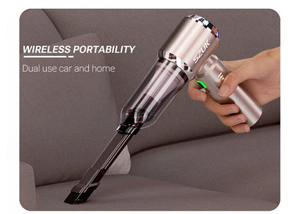 SZUK New Mini Car Vacuum Cleaner 985000Pa Wireless Vacuum Cleaner Powerful Suction Handheld Portable Vacuum Cleaner for car