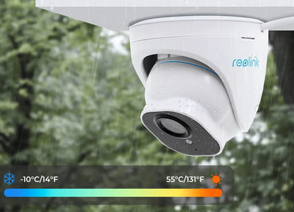 Reolink Smart Security Camera 5MP PoE Outdoor Infrared Night Vision IP Cam Person/Vehicle Detection Home Surveillance Camera